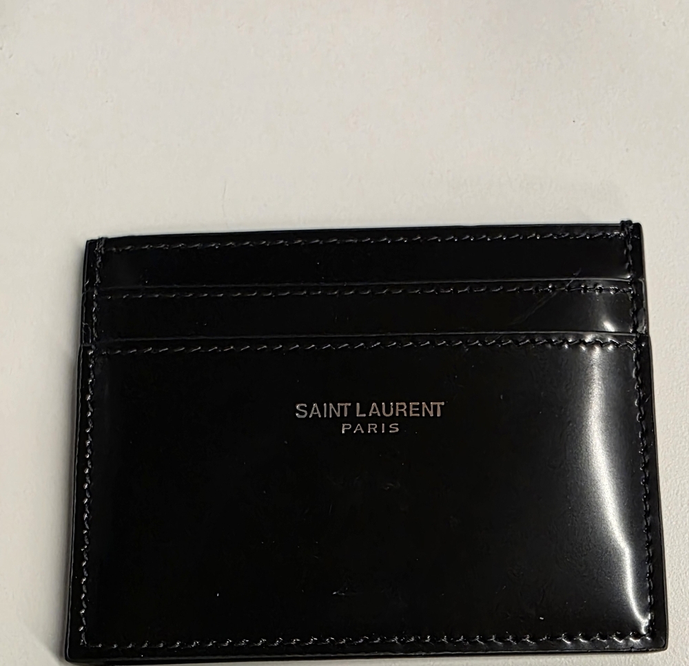 Saint Laurent Black Card Holder